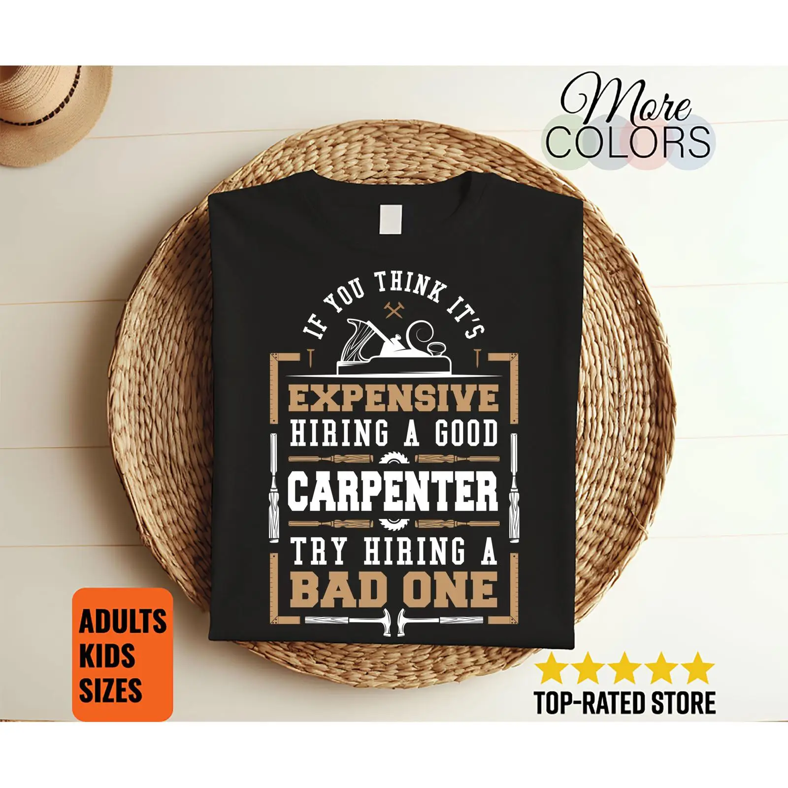 Woodworking Union - Funny Carpenter Quote T Shirt Woodworking