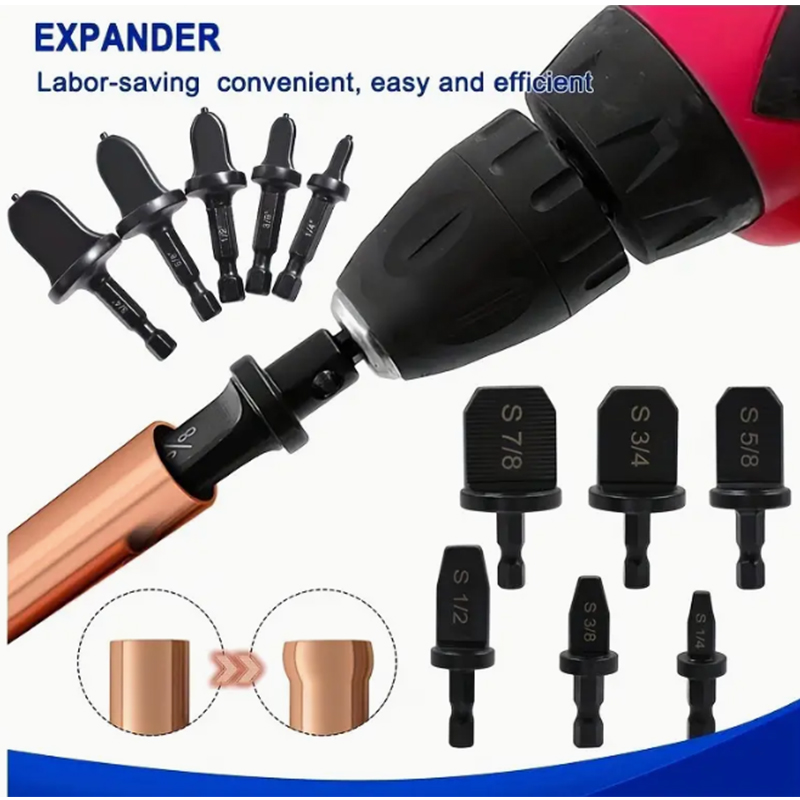 Woodworking Youtube Free - 6pc Copper Tube Hole Expander Electric
