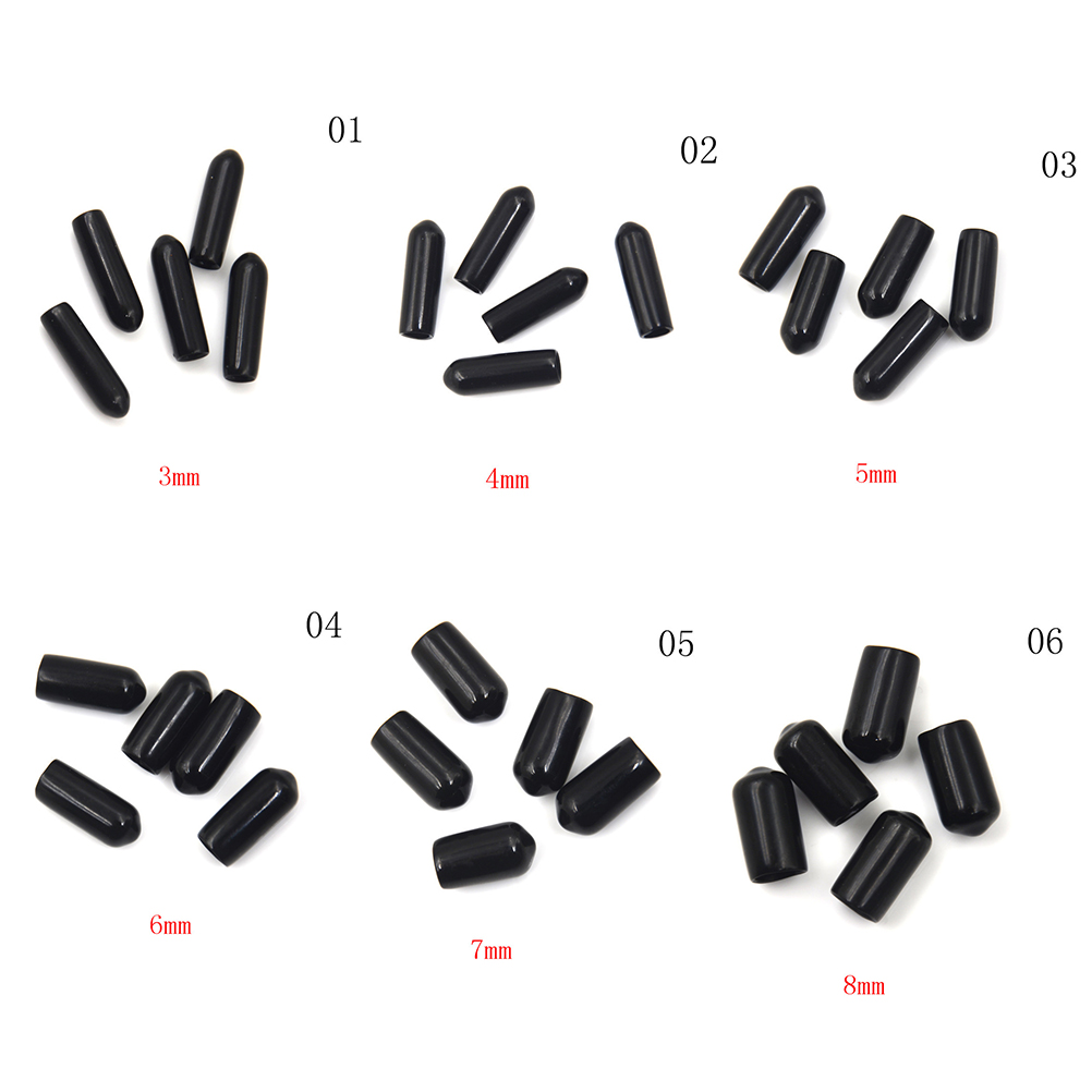 Woodworking Youtube Free - 20Pcs Black Eco-Friendly PVC End Cap