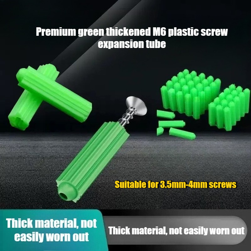 Woodworking Youtube Free - 100pcs Premium Green Thickened M6 Plastic