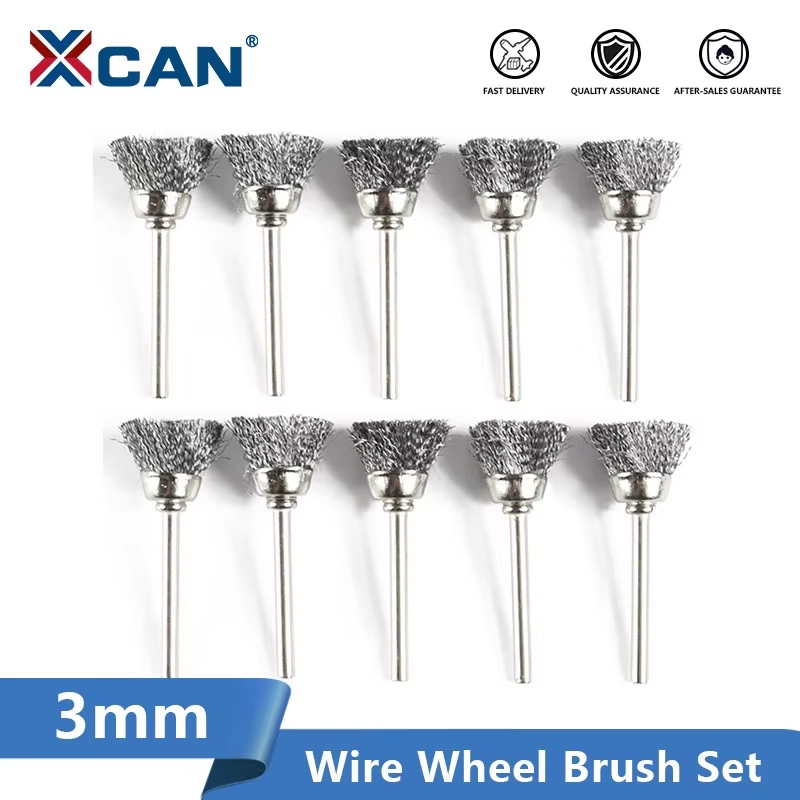 Woodworking Essentials - XCAN 10/20pcs Steel Wire Wheel Brush