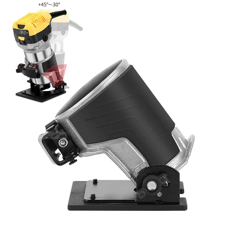 Woodworking Manufacturing - Compact Router Tilt Base 45 Degree