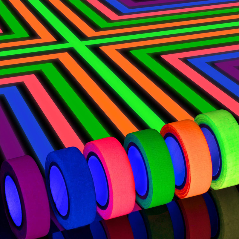 5Meter 6 Colors Neon Gaffer Cl - Woodworking Uv Light ulasan dan harga