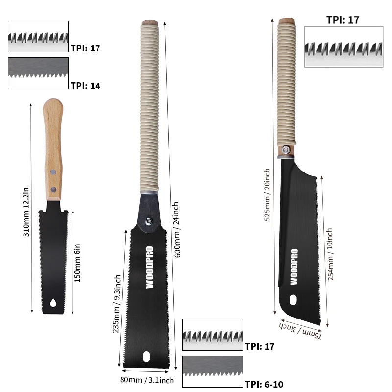 Japanese Pull Saw Set 6 Inch D - Japanese Pull Saw ulasan dan harga