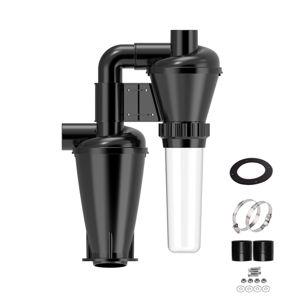 Double Filtration - Cyclone Du - Woodworking Dust Collector ulasan dan harga