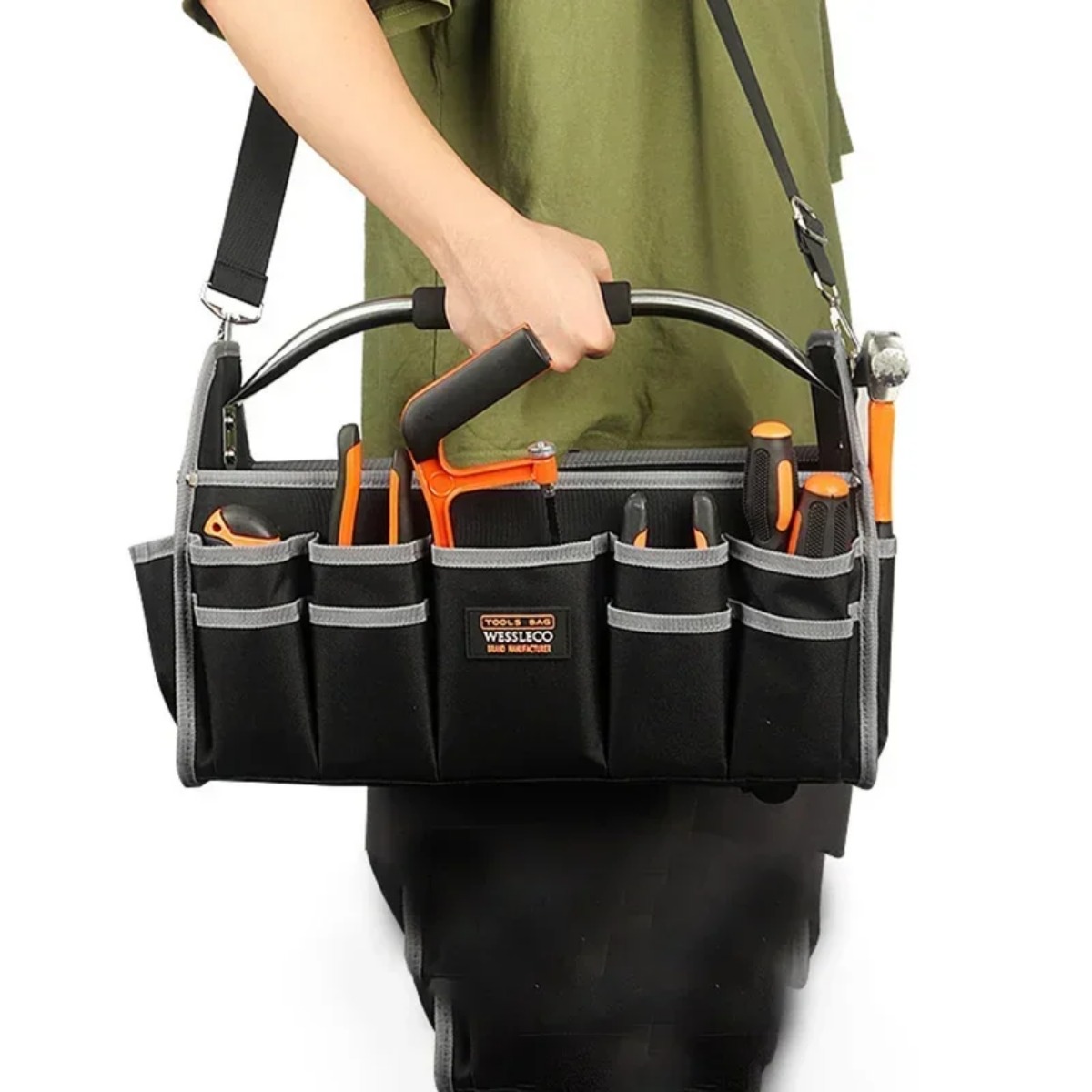 Oxford Cloth Tool Bag Iron Tub - Woodworking Youtube Free ulasan dan harga