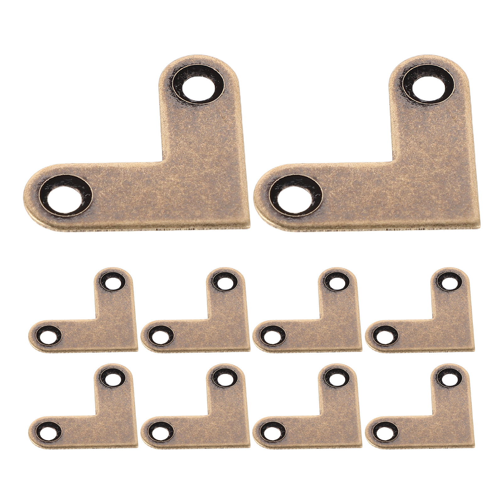 10Pcs Thick Pure Copper Corner - Woodworking X Brace ulasan dan harga