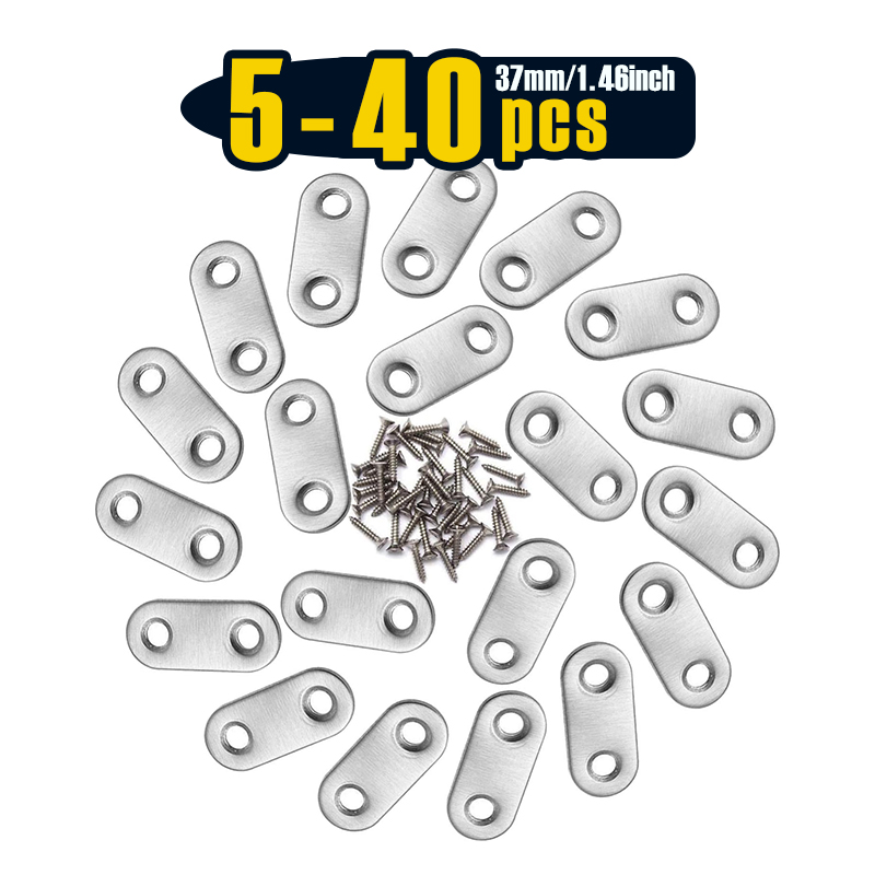 5-40 pcs Straight Flat Corner  - Woodworking X Brace ulasan dan harga