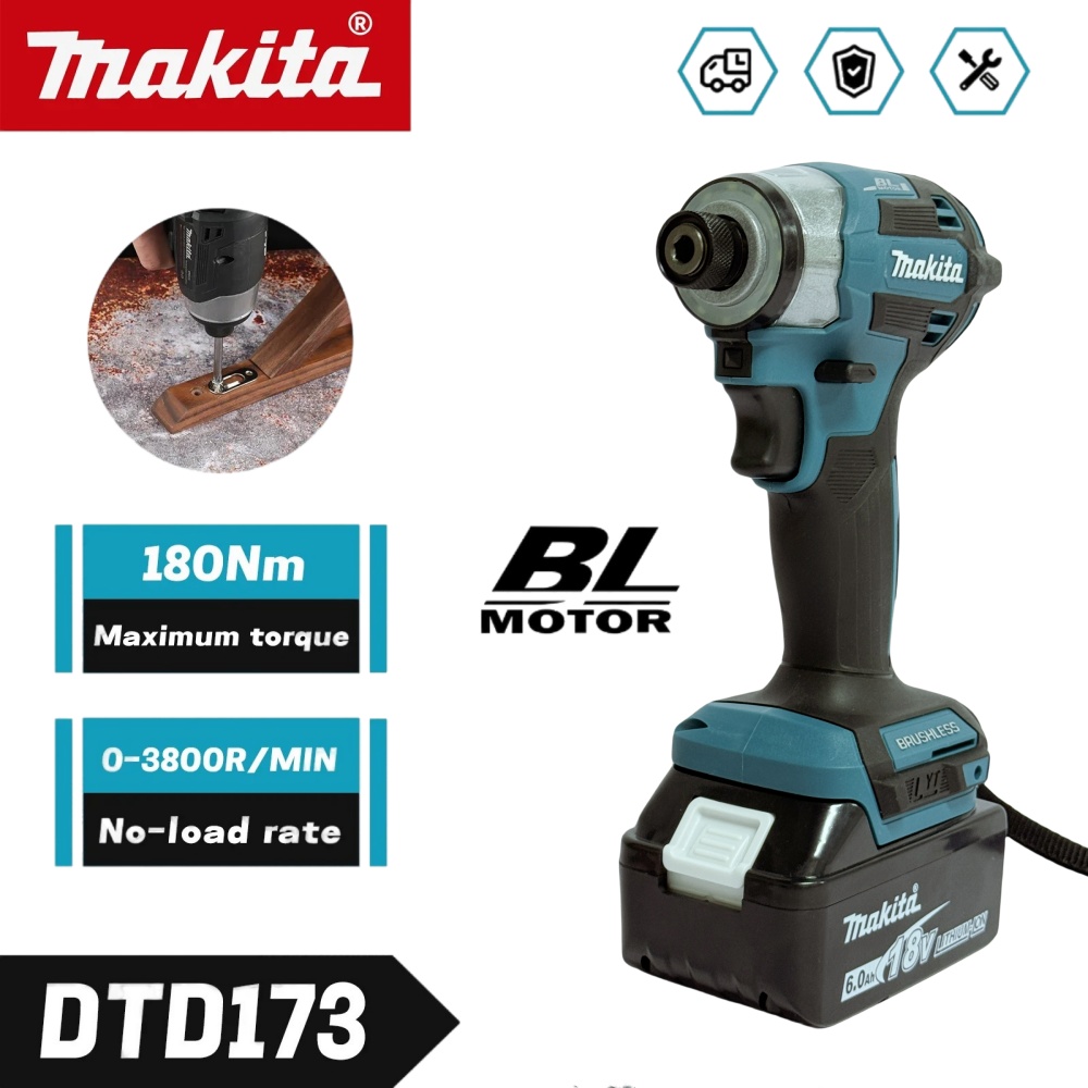 Makita DTD173 18V Cordless Bru - Woodworking Manufacturing ulasan dan harga