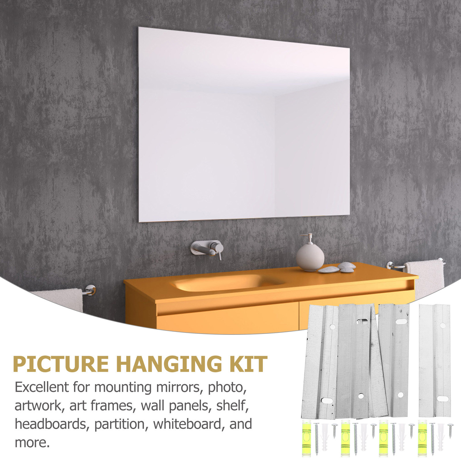 Z-Type French Cleat Hanger Kit - Woodworking French Cleat ulasan dan harga