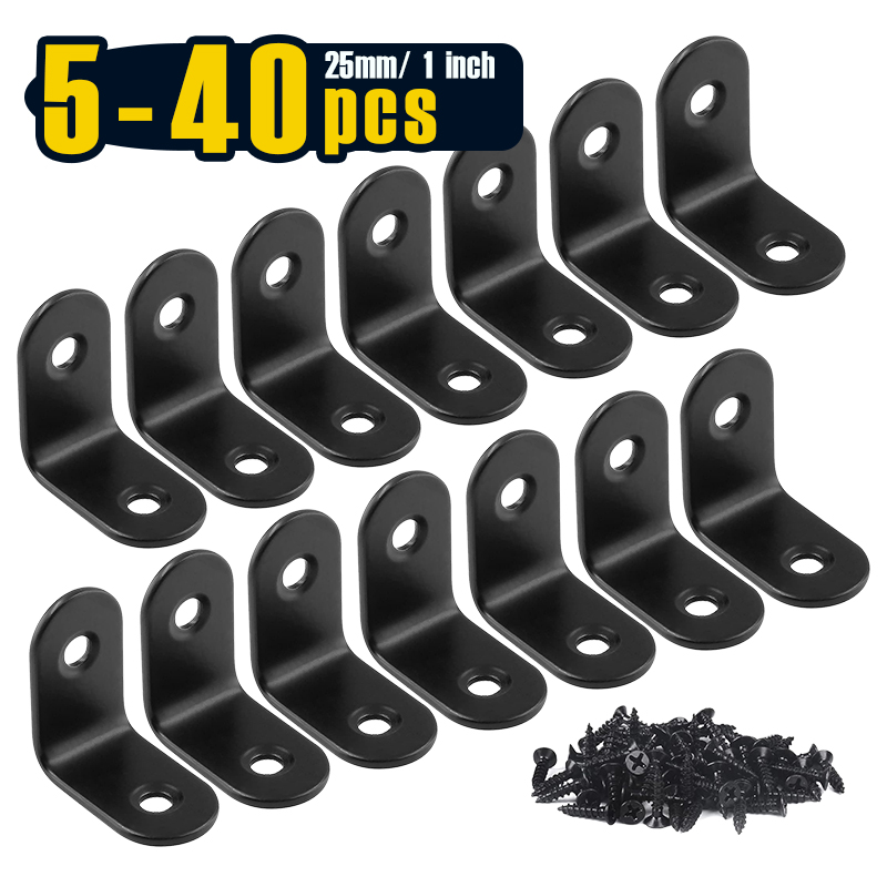 5-40 pcs, Corner Brace 25 x 25 - Woodworking X Brace ulasan dan harga