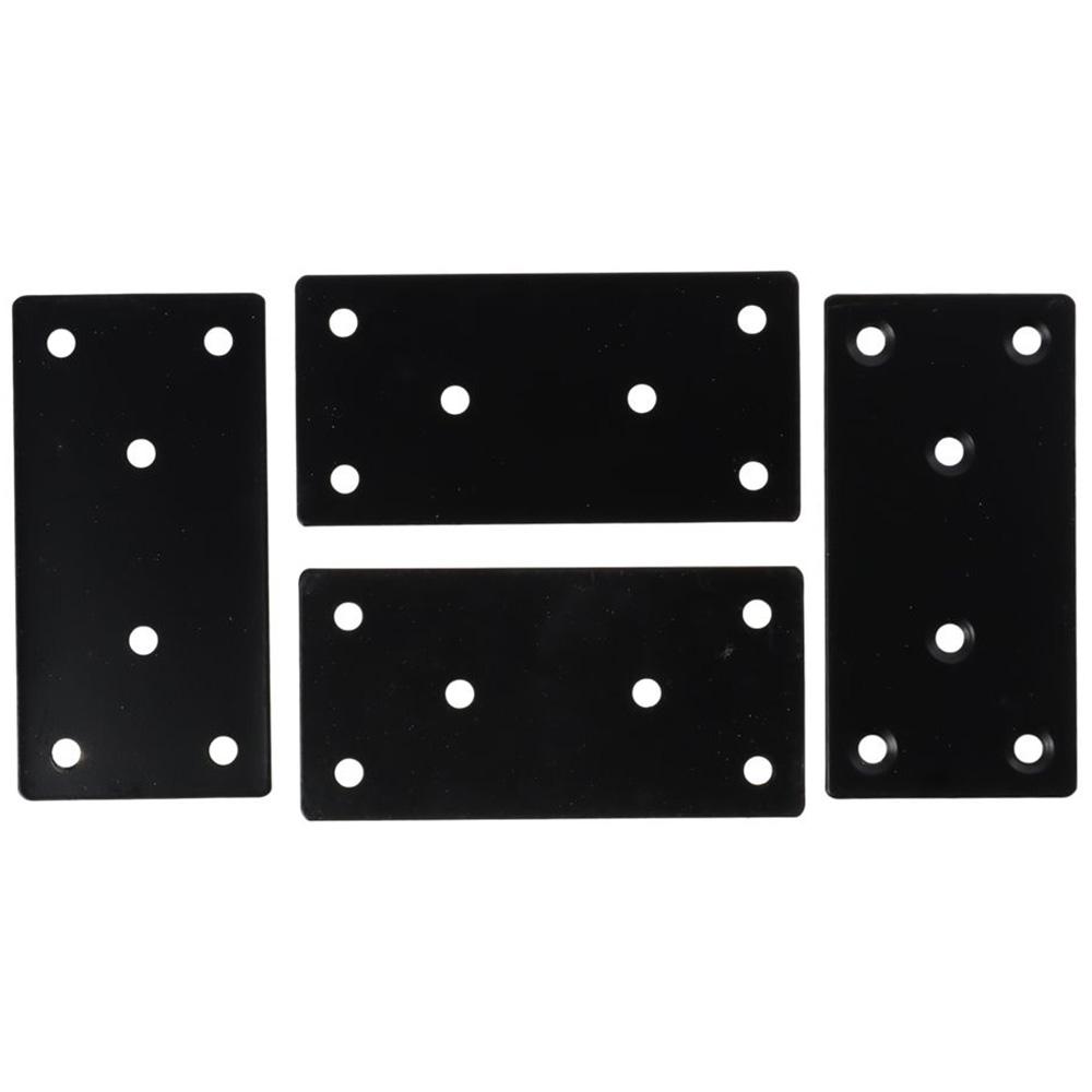 4PCS 3.94 x 1.97 inch Black Fl - Woodworking X Brace ulasan dan harga