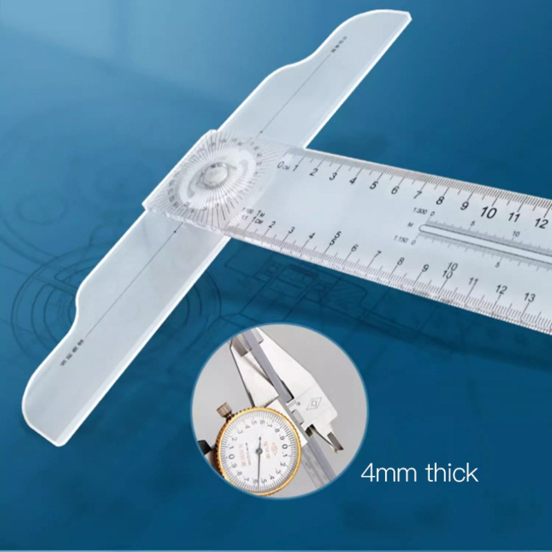 Dual-Sided T Square Ruler Clea - Woodworking Product ulasan dan harga