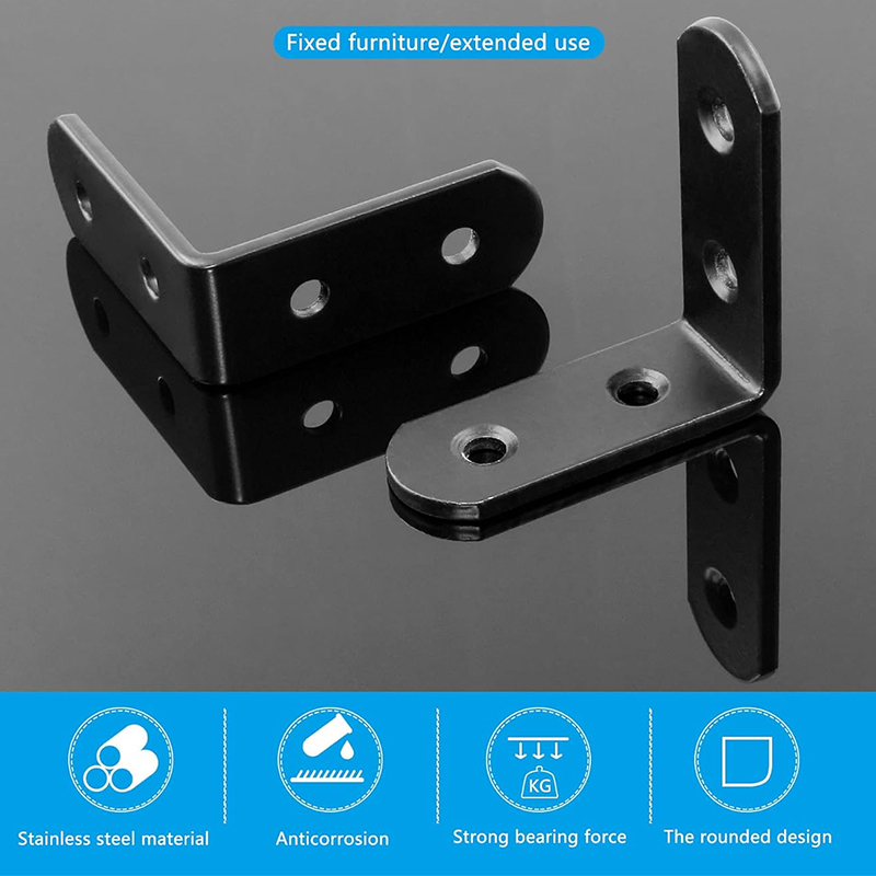 6-20Pcs L Bracket Right Angle  - Woodworking X Brace ulasan dan harga