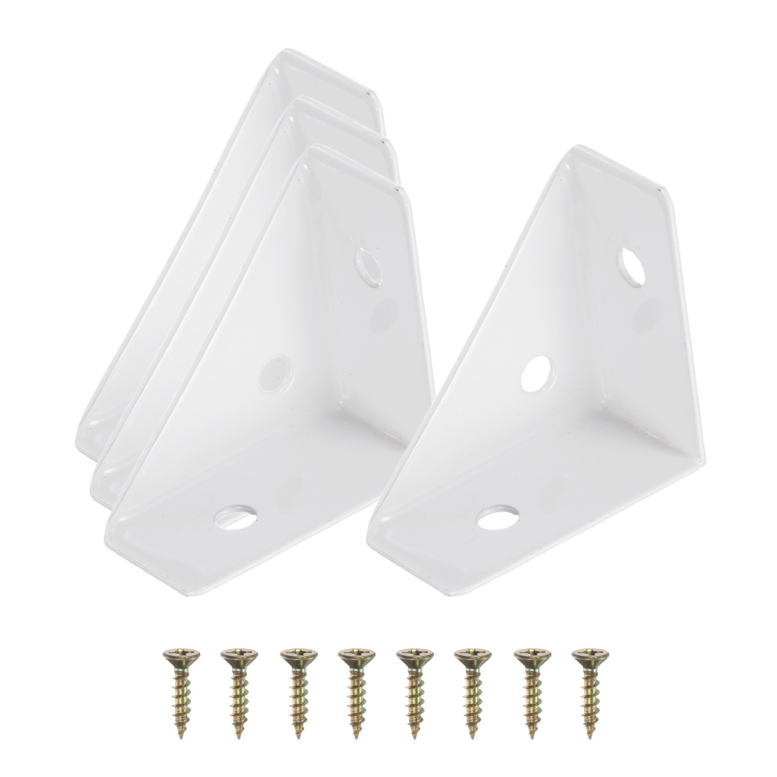4Pcs Corner Brace Brackets 38m - Woodworking X Brace ulasan dan harga