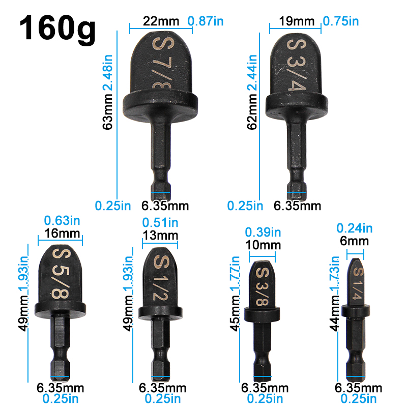 6pc Copper Tube Hole Expander  - Woodworking Youtube Free ulasan dan harga
