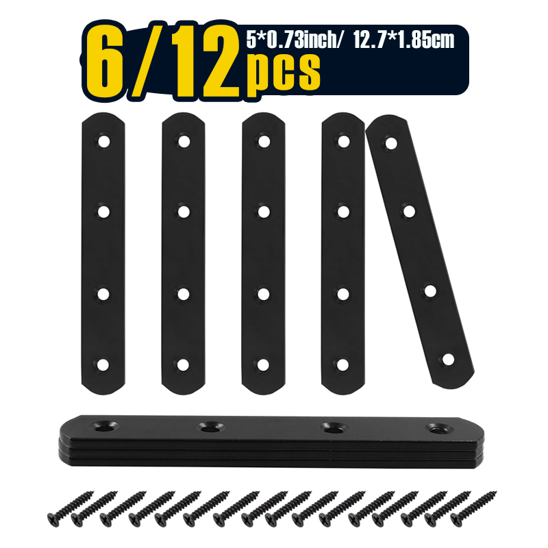 6/ 12 Pcs, 5 Inch Straight Bra - Woodworking X Brace ulasan dan harga
