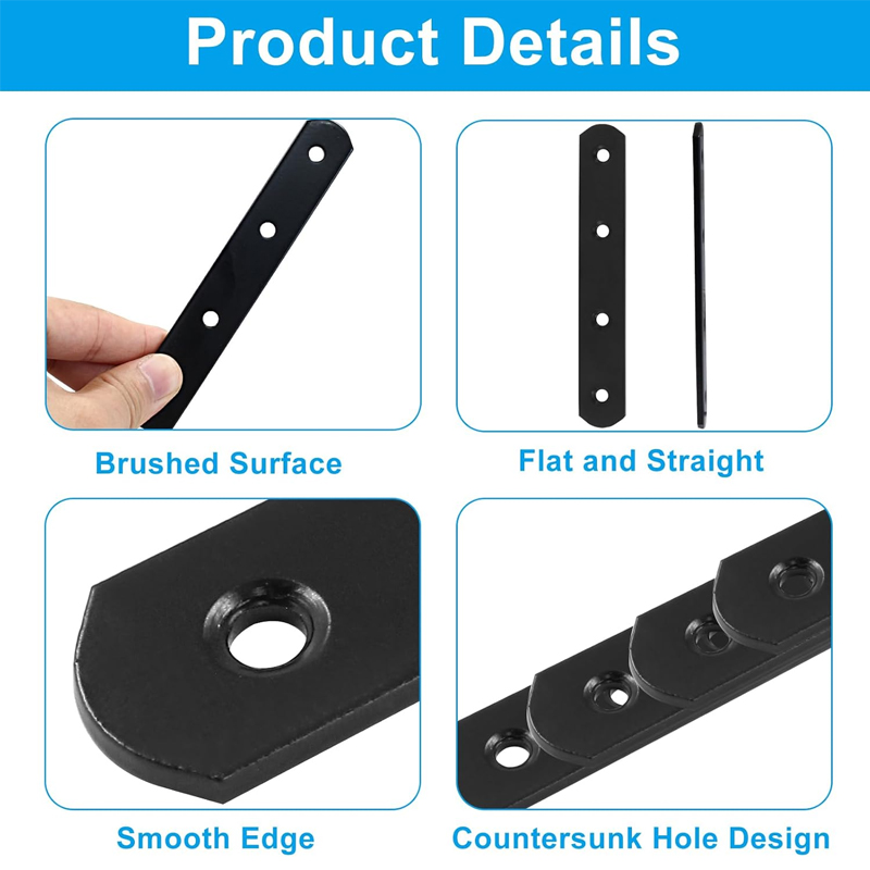 6/ 12 Pcs, 5 Inch Straight Bra - Woodworking X Brace ulasan dan harga
