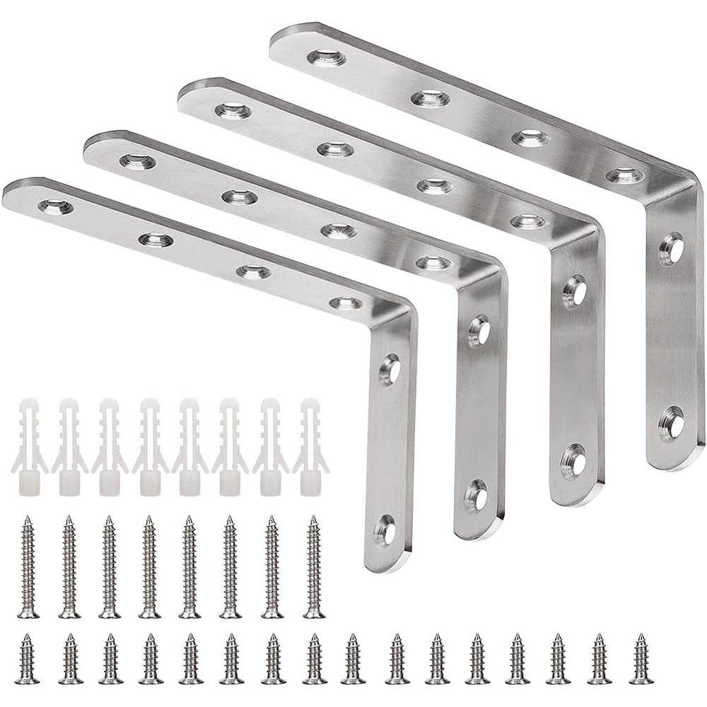5 x 3 Heavy-Duty Stainless Ste - Woodworking X Brace ulasan dan harga