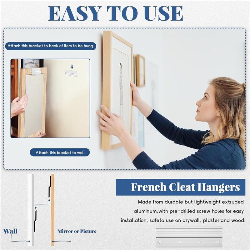 French Cleat Hanger 6 Inch Hea - Woodworking French Cleat ulasan dan harga