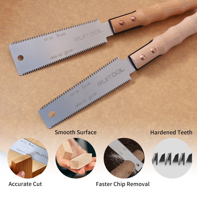 1pc Japanese Saw 6 Inch Double - Japanese Pull Saw ulasan dan harga